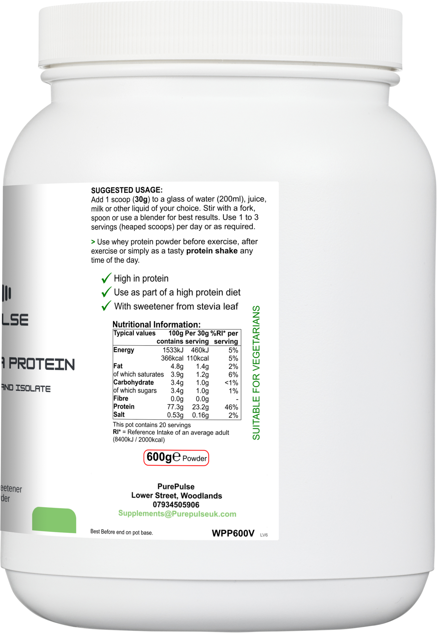 Whey Vanilla Protein